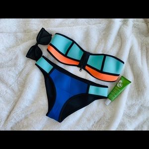 TRIANGL Inspired Neoprene Bikini